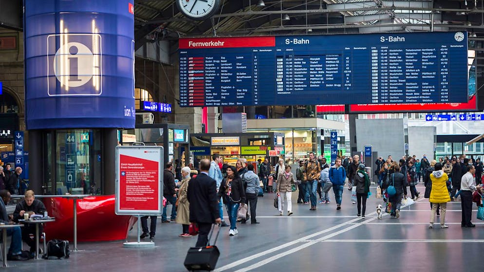 La stazione di Zurigo ancora una volta eletta migliore stazione ferroviaria d'Europa (foto d'archivio)
