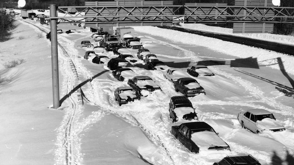 Der Blizzard von 1978 war einer der stärksten in der Geschichte.