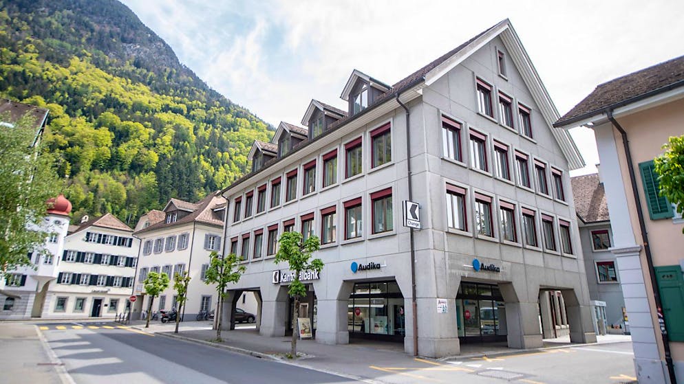 Der Hauptsitz der Urner Kantonalbank in Altdorf. (Archivaufnahme)