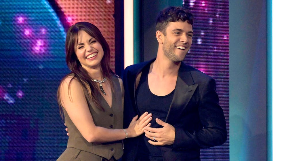 Two dates for live performance. Christina and Luca Hänni bring their podcast to the stage