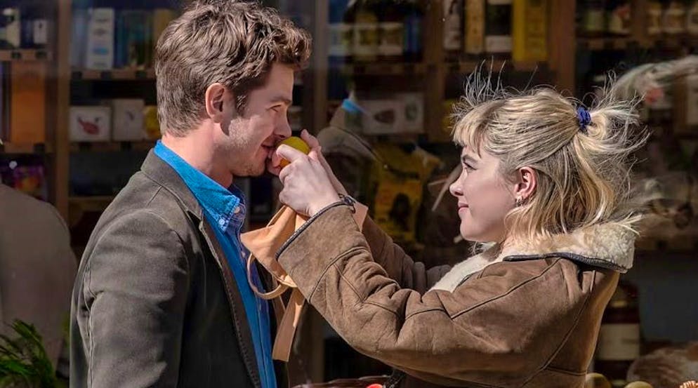Andrew Garfield et Florence Pugh n'ont pas entendu le réalisateur dire «coupez». 