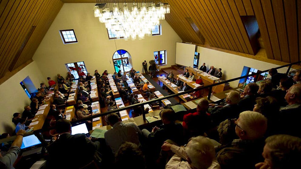 Das St. Galler Stadtparlament tagt jeweils im Waaghaus. (Archivbild)