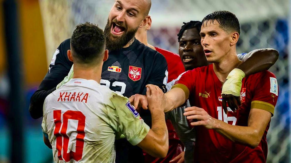 There was a lot of emotion in the last duels between Switzerland and Serbia