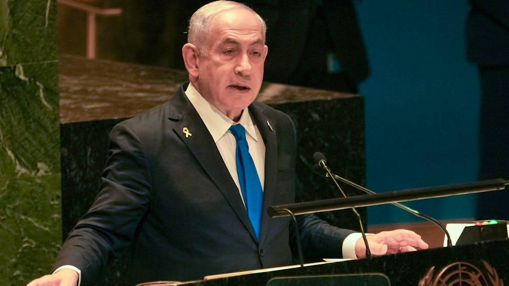 Il premier israeliano Benjamin Netanyahu.