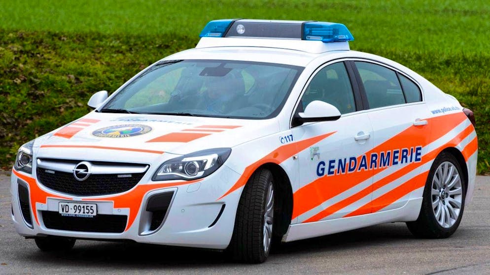 The police had to respond to an accident in Arnex-sur-Orbe VD on Monday.