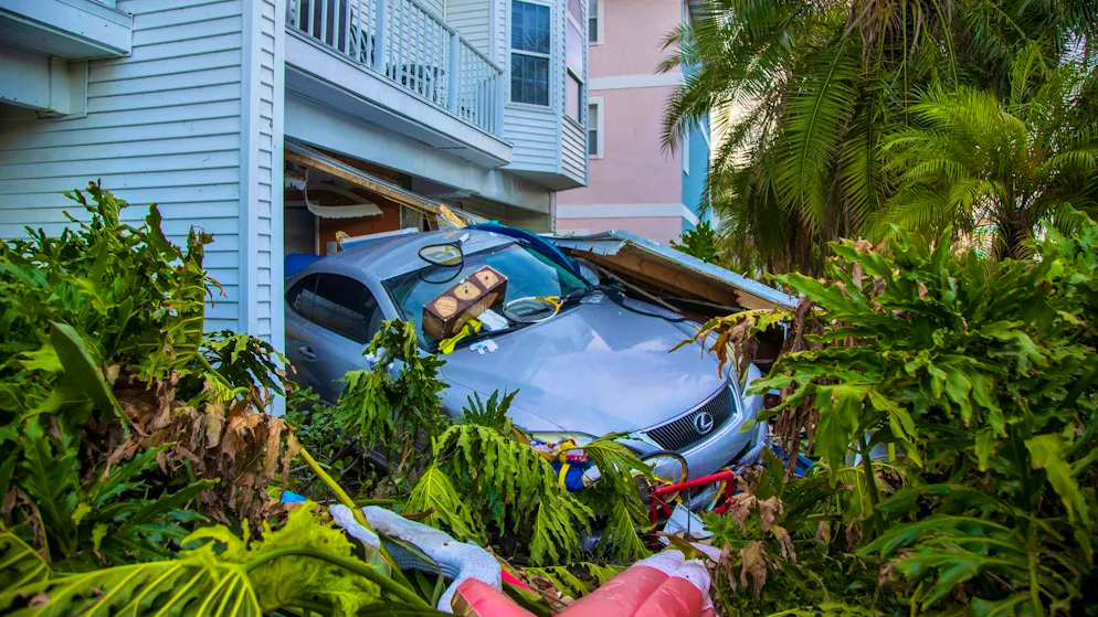 Hurricane "Helene" caused huge destruction.
