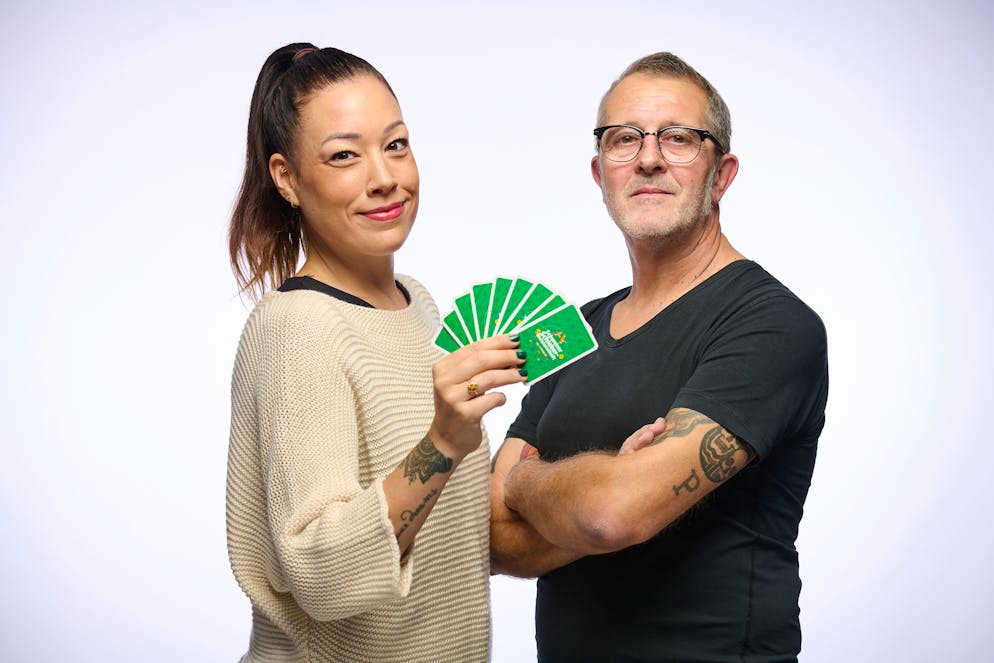 Kommen beim Jassen nicht auf einen Nenner: Jasmin Gruber und Marcel Zulauf.