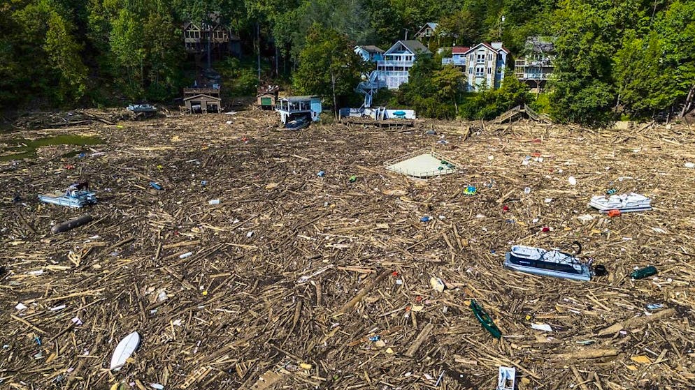 Storm "Helene" caused devastation. (archive image)
