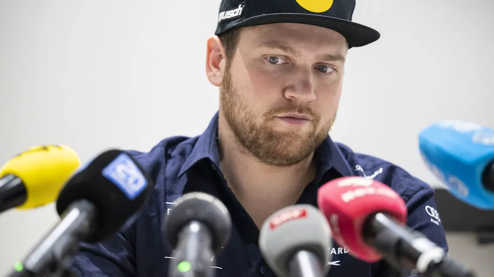 Speed specialist misses season. Niels Hintermann has lymph node cancer
