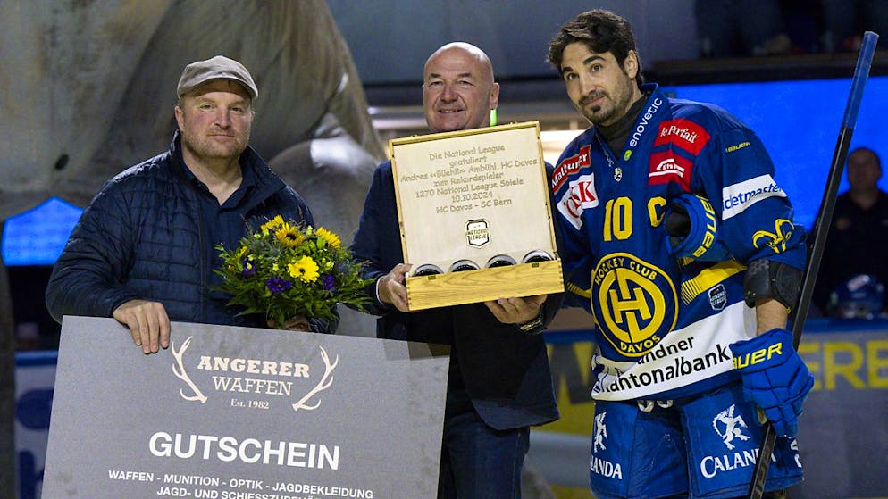 Im Mittelpunkt steht er nur ungern: Andres Ambühl.