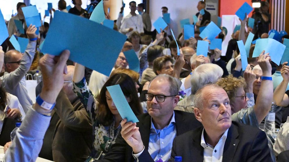 Lors de son assemblée des délégués le 22 juin dernier, le PLR a adopté un papier de position sur l'école obligatoire (archives).