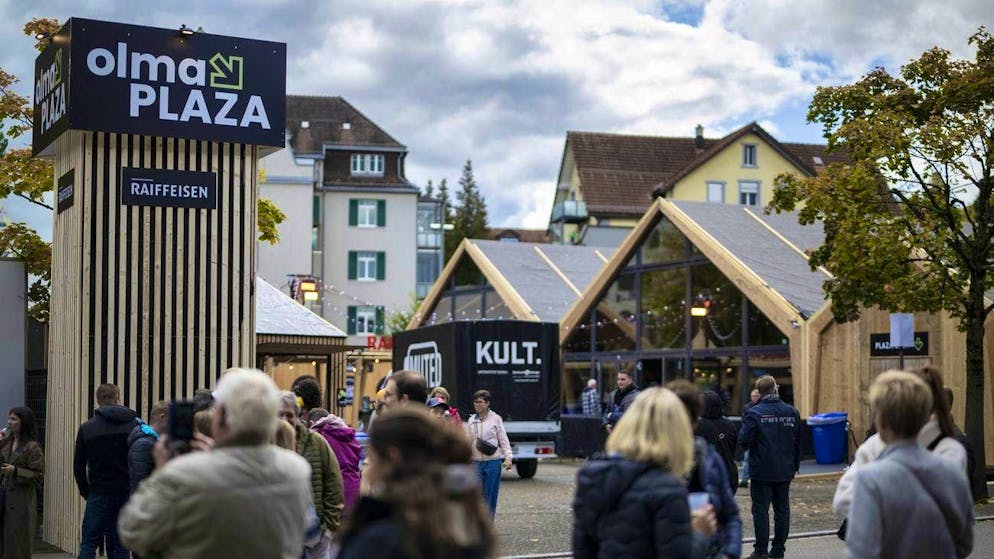 Olma wants to use a new concept to ensure that parties can continue even after the hall has closed. This annoys stall operators in the city center.