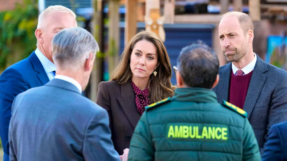 The Princess and Prince of Wales visited the families of the victims of the Southport attack on October 10.