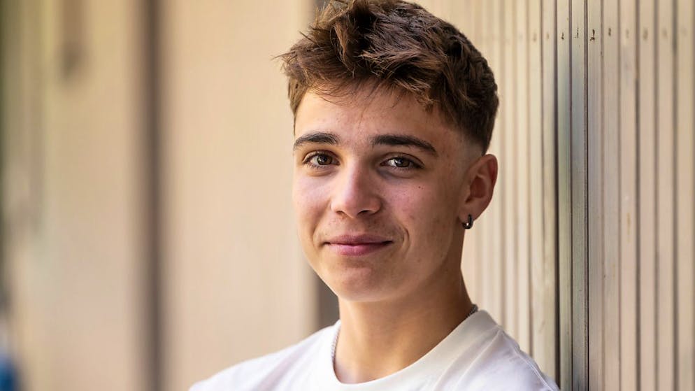 Noah Dettwiler hatte bei seinem Sturz am letzten Sonntag in Japan Glück im Glück.