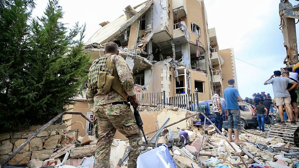 Attacco israeliano a  Barja, a sud di Beirut