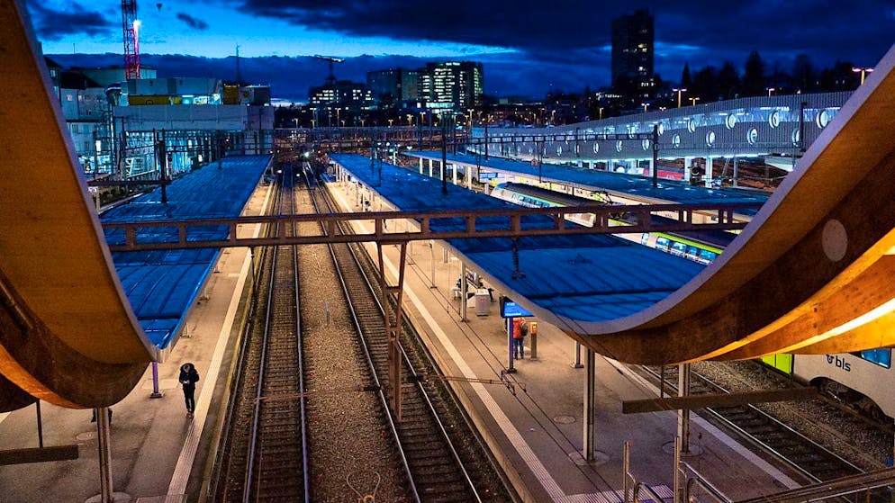 Rail traffic at Bern station is disrupted. (archive picture)