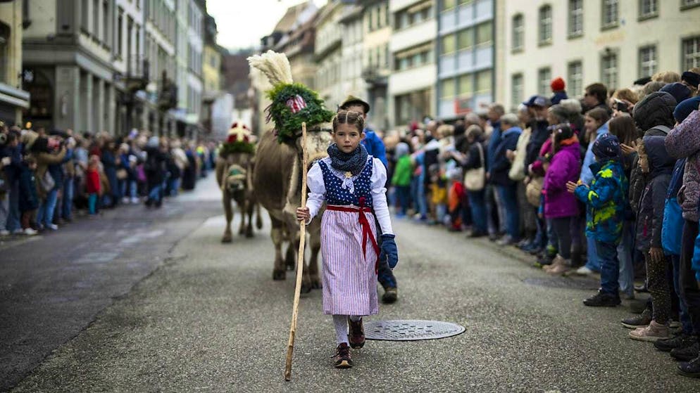 The St. Gallen Olma parade attracts over 40,000 people - Gallery. The Alpabfahrt Sarganserland also made an appearance at the traditional Olma parade.