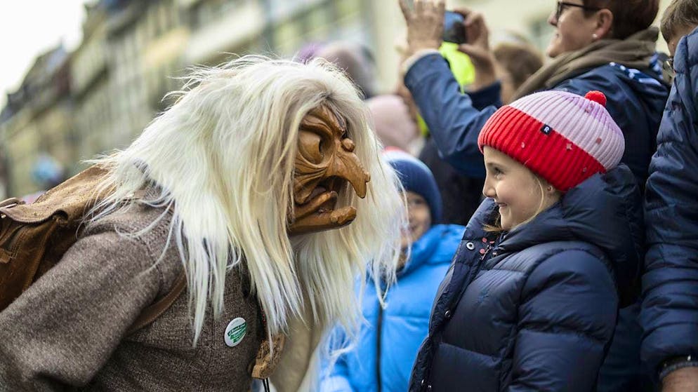 The St. Gallen Olma parade attracts over 40,000 people - Gallery. The Sarganserland carnival at the traditional parade at the 81st Olma on Saturday in St. Gallen.