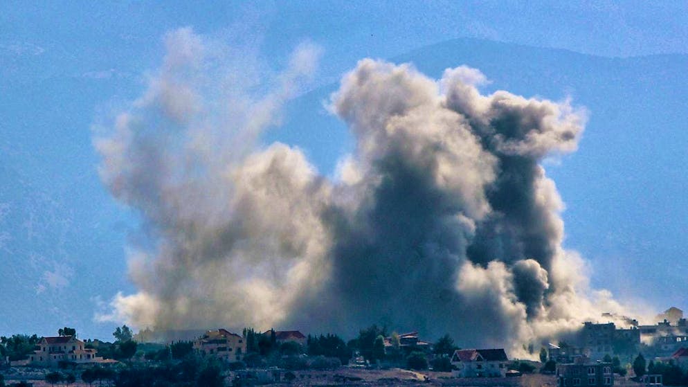 dpatopbilder - Israel's army and Hezbollah continue to fire at each other. Photo: Stringer/dpa