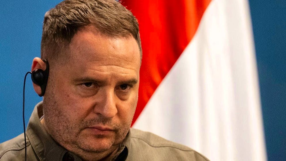 ARCHIVE - The head of the Ukrainian president's office, Andriy Yermak. Photo: Denes Erdos/AP/dpa