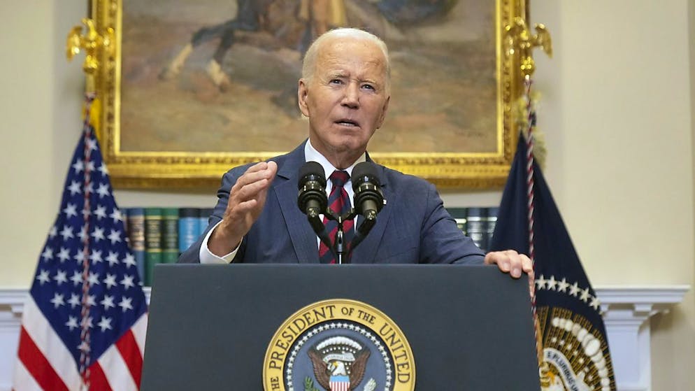 Il presidente degli Stati Uniti Joe Biden