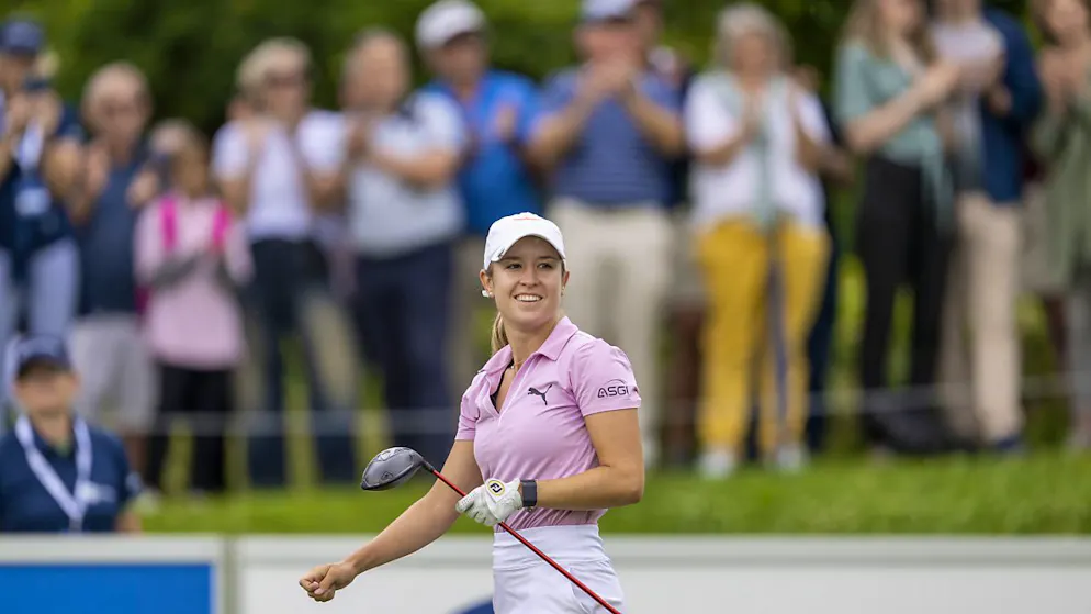 Chiara Tamburlini brille pour sa première saison sur le Ladies European Tour (archives).