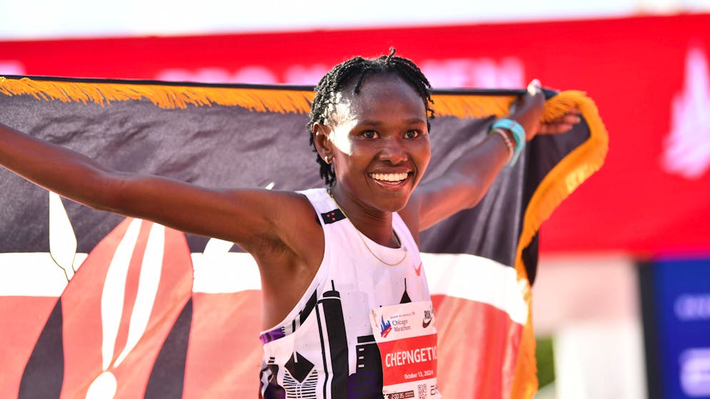 Ruth Chepngetich prescht mit ihrem Weltrekord in neue Marathon-Sphären vor. (Archivbild)