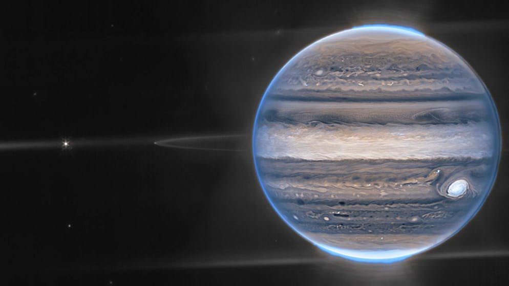 NASA has made a space probe of Jupitermond Europa, one of the hints at its life. (Symbol image)