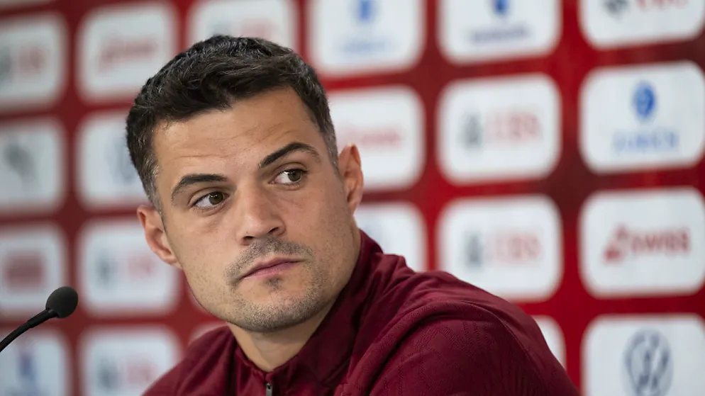 Granit Xhaka espère que la Suisse va enfin gagner en Ligue des Nations.