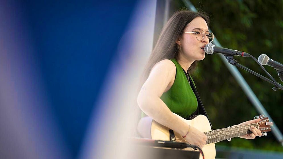 The Thun singer Veronica Fusaro.