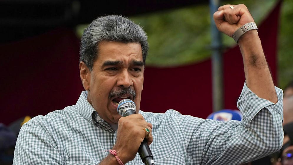Il presidente venezuelano Nicolas Maduro.