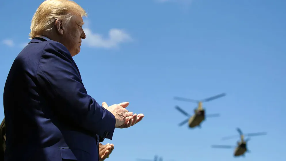 A gift for his birthday. Trump plans kilometer-long military parade in the middle of Washington