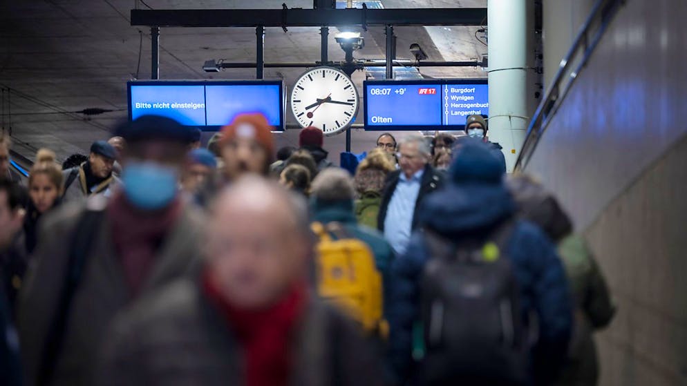 Der Bahnverkehr auf der Strecke Bern-Thun war zwischen Gümligen und Münsingen unterbrochen. (Archivbild)