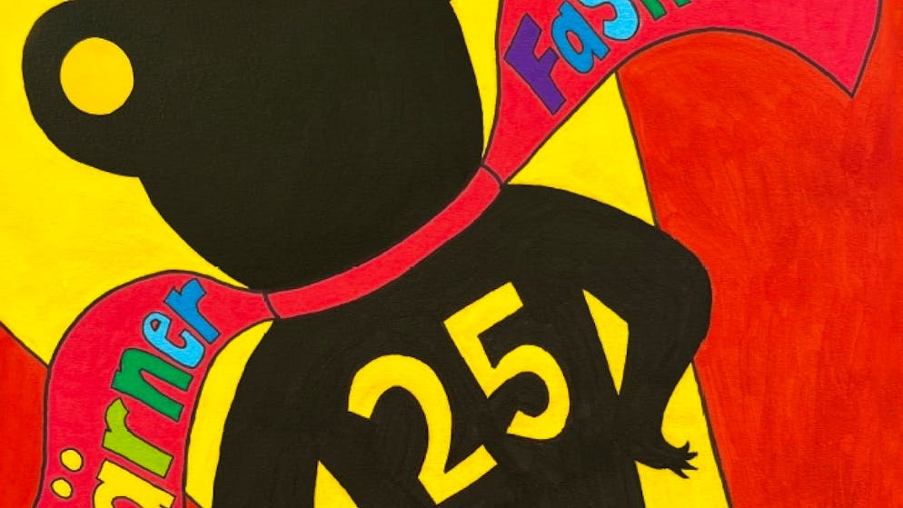 Das Sujet der Bärner Fasnacht 2025 von Therese Stuber.