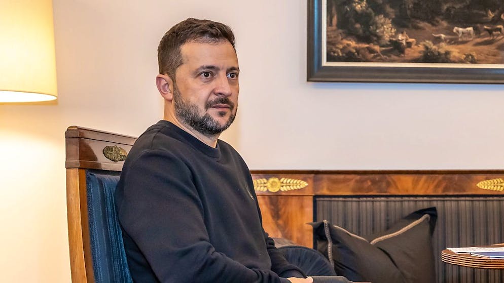 Il presidente ucraina  Volodymyr Zelensky