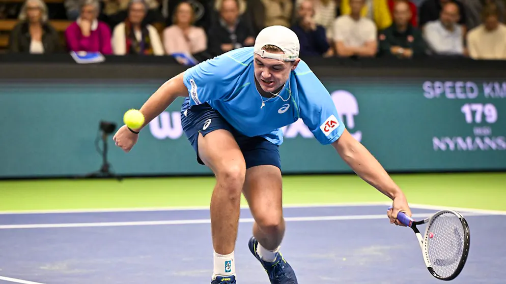 Dominic Stricker a été battu par plus fort à Stockholm.