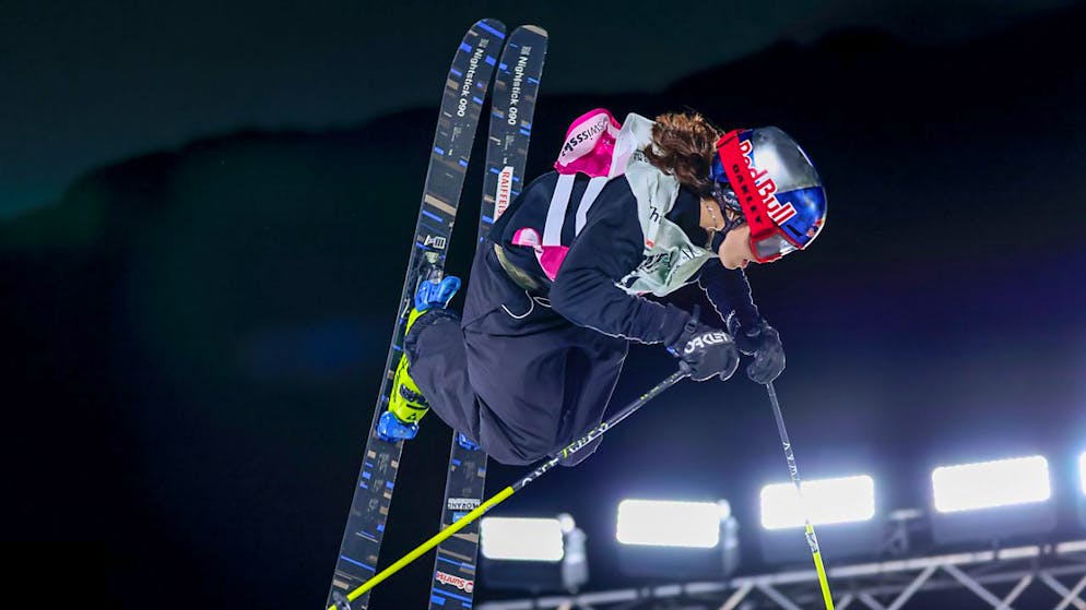 Mathilde Gremaud, ici au Big Air de Coire (archive).