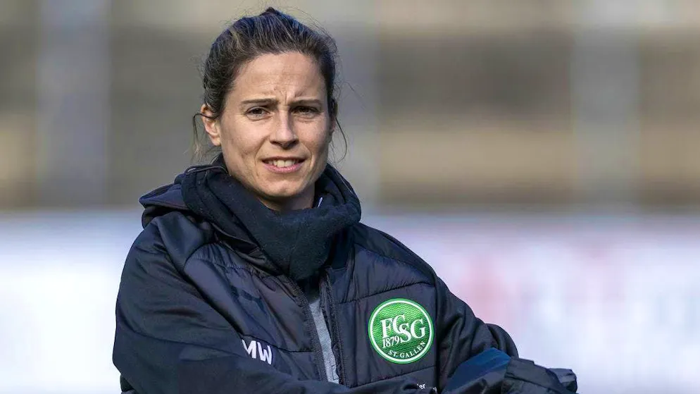Marisa Wunderlin (37) has been coaching FC St. Gallen for three years and lives for football.