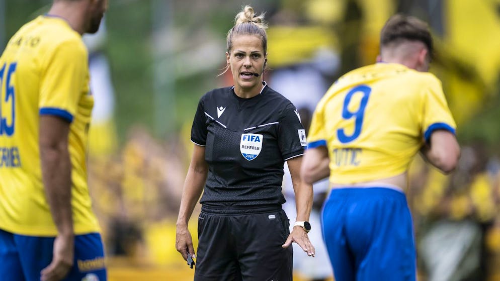 Désirée Grundbacher dirigera Yverdon - Lugano dimanche.