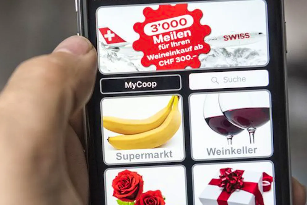 Der Einkauf mit der Coop-App wurde einem Kunden zum Verhängnis. 