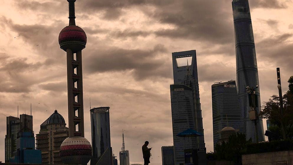 A government stimulus package is intended to help the Chinese economy, which Beijing believes is weakening. (Archive image of Shanghai)