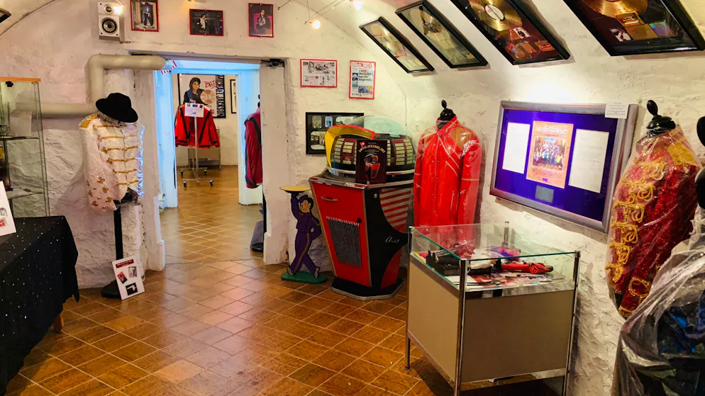 Small but mighty. The only Michael Jackson museum in Europe is in Thun