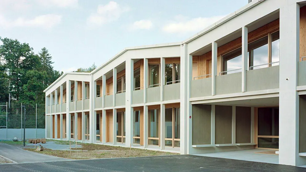 Stadtberner Schulhaus Bethlehemacker ist fertig - Gallery. Das neue Oberstufengebäude der Volksschule Bethlehemacker.