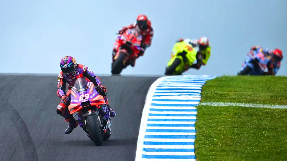 Jorge Martin wins the sprint race at Phillip Island