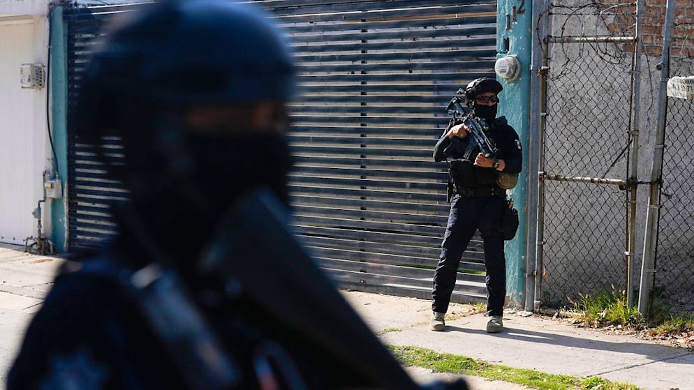 La lotta al narcotraffico è sempre molto attiva in Messico.