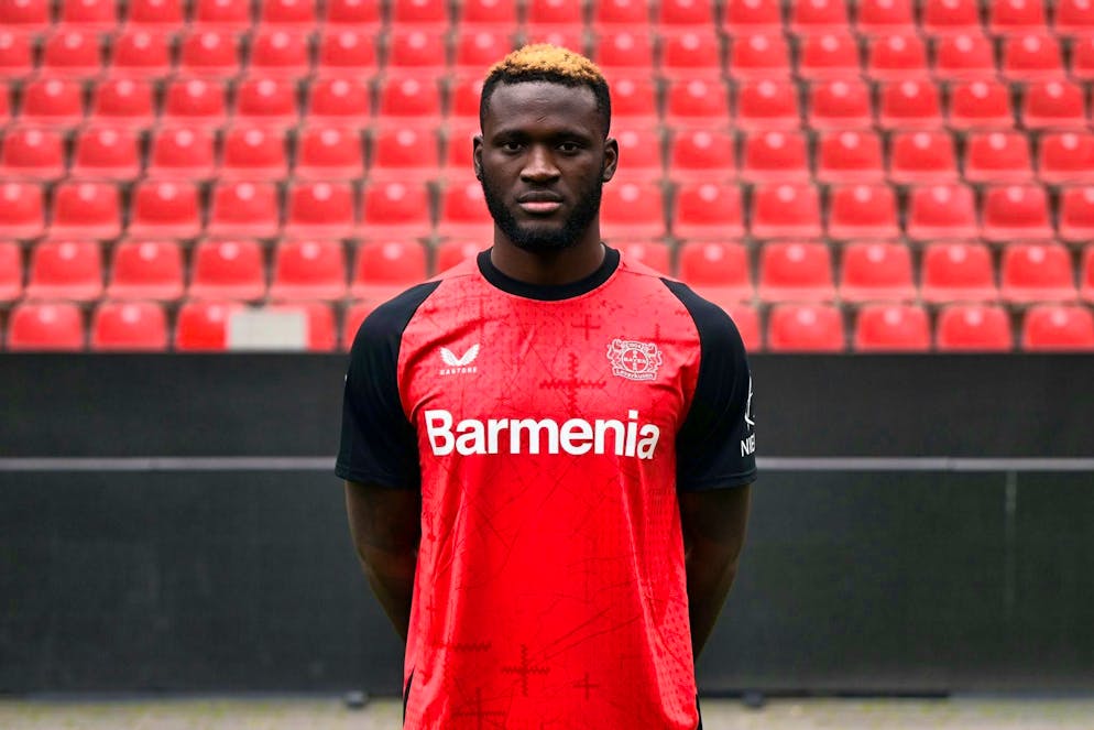 Leverkusen striker Boniface was involved in a car accident.