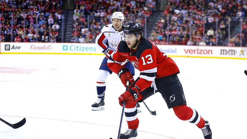 Nico Hischier trifft für die New Jersey Devils doppelt