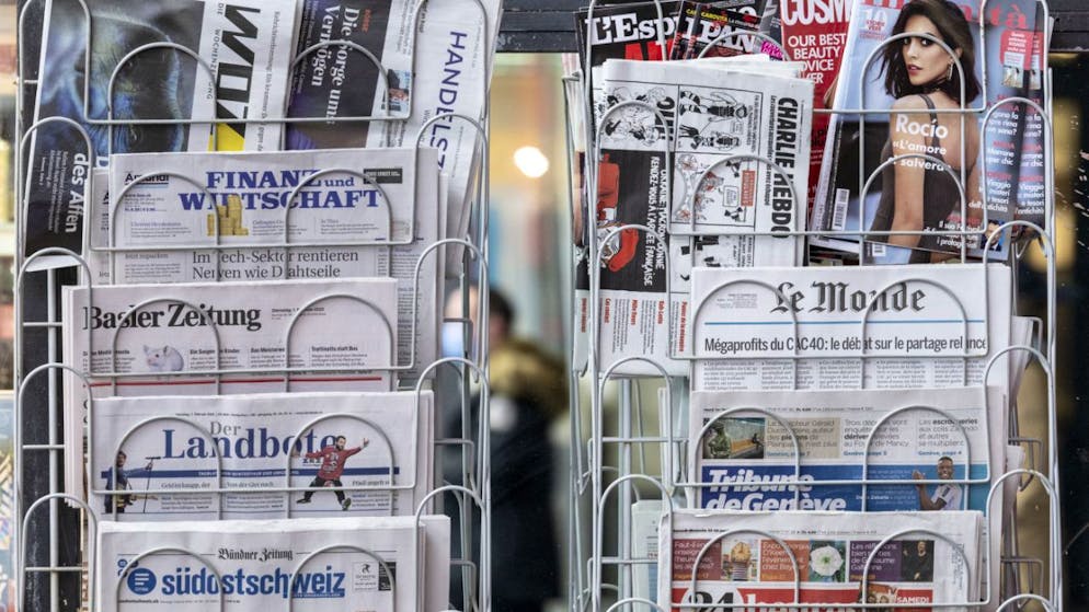 Schweizer Medien erreichen immer weniger Personen. Forscher der Universität Zürich zählen schon fast die Hälfte zu den News-Abstinenten. (Symbolbild)