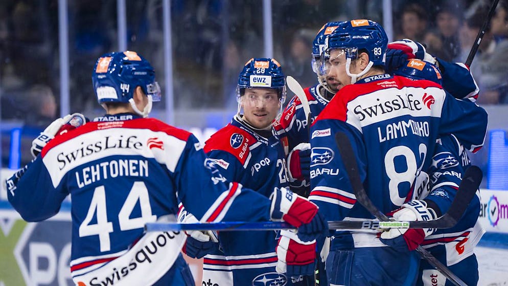 Die ZSC Lions besiegten den EHC Biel zum zehnten Mal in Folge.