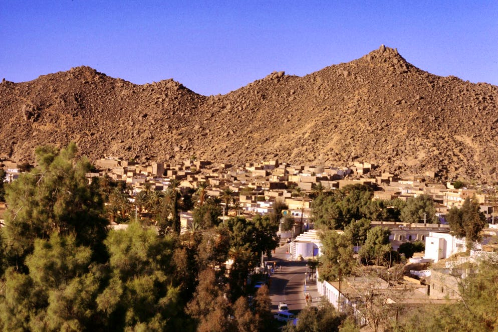 The woman was killed in the desert town of Djanet.